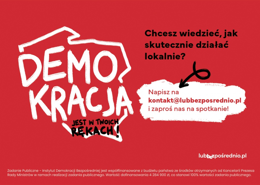 Wybory coraz bliżej, ale mieszkańcy mogą zmieniać swoją małą ojczyznę na co dzień 