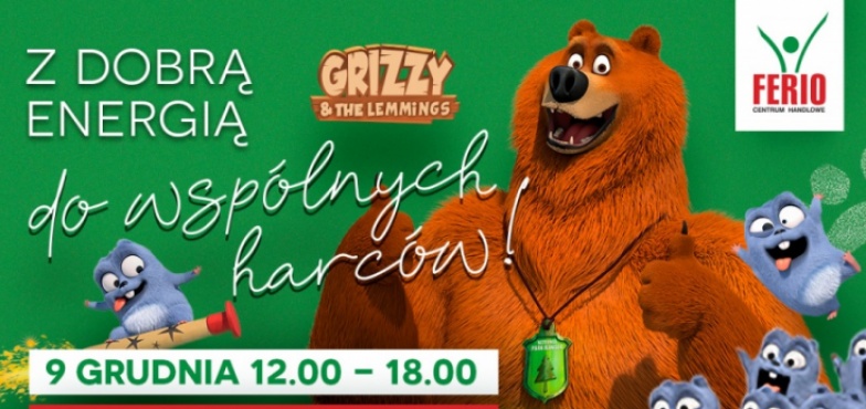 Baw się z Grizzy i Lemingami w CH Ferio Konin!