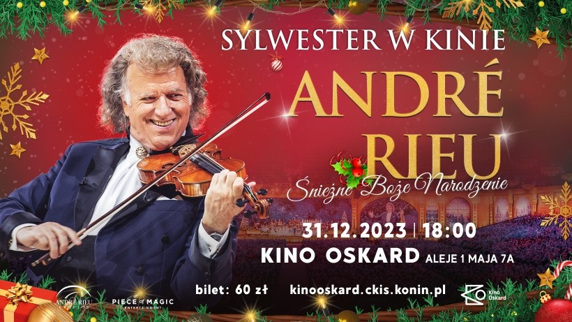 Sylwester z André Rieu w Kinie Oskard!