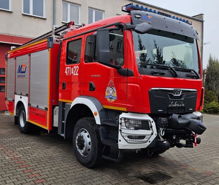 Ma większy potencjał do ratownictwa drogowego. Jeden z 9 superwozów trafił do Koła
