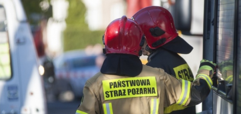 Budka z kebabem spłonęła na Witosa
