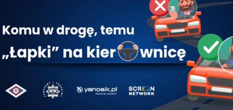 Ruszyła akcja „Łapki na kierownicę”