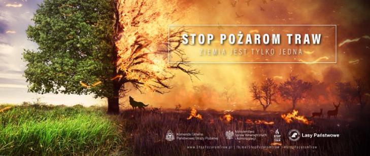Rusza kampania Stop Pożarom Traw