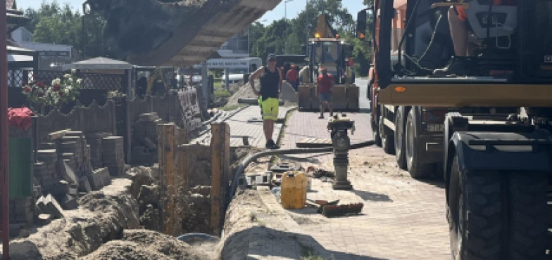 Trwa budowa kanalizacji. Ponad 7 kilometrów nowej sieci