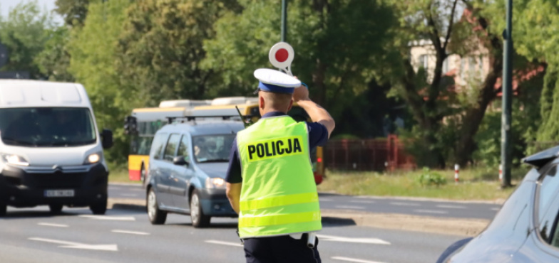 Nie szalej na drodze! Konińscy policjanci nie tracą czujności 