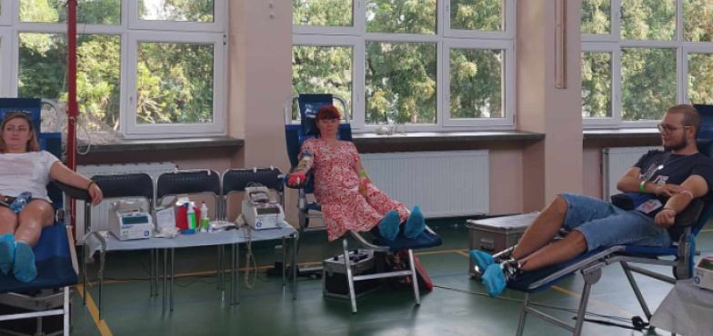 Do honorowych krwiodawców dołączają młodzi!