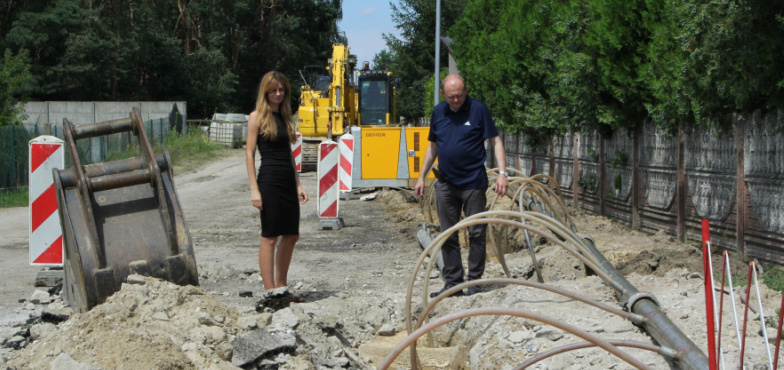 Budują sieć kanalizacyjną w Kościelcu i Gozdowie