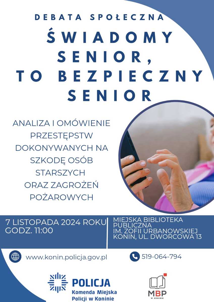 Policjanci zapraszają na debatę społeczną