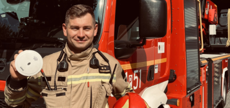 Darmowe czujki w ramach akcji „Czujka na straży Twojego bezpieczeństwa"