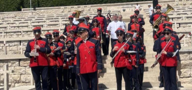 Marzenie się spełniło. Orkiestra Staromiejska zagrała na Monte Cassino