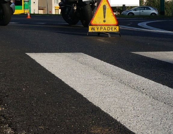 Wypadki z udziałem hulajnogi elektrycznej, roweru oraz motocykla