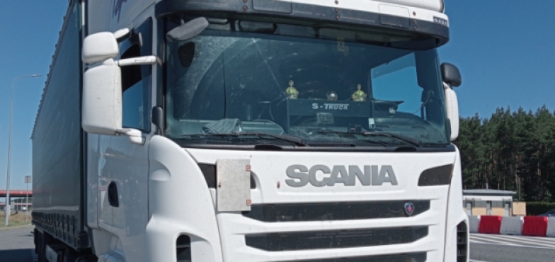 Kierowca TIR-a z promilami. Zatrzymany na autostradzie A2