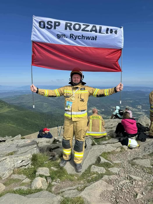 Strażak na szlaku. Poskromił Kapryśnicę