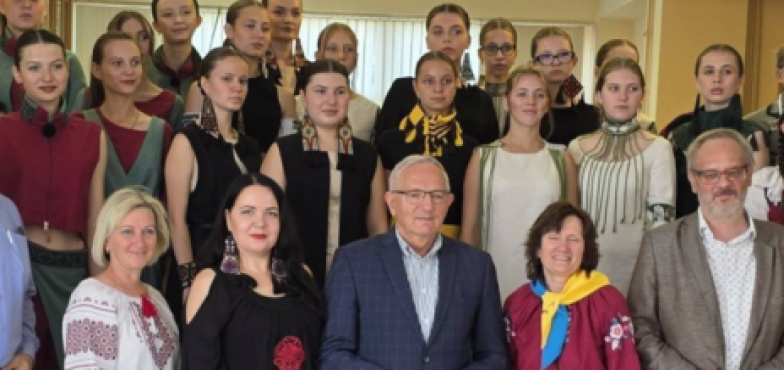 Międzynarodowy pokaz mody najnowszej kolekcji ukraińskiej