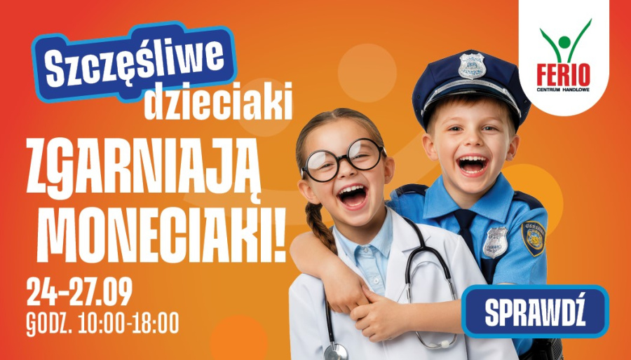 „Bezpieczne Miasteczko Przedsiębiorczości w Ferio Konin – bezpłatne atrakcje i 1000 kamizelek odblaskowych dla najmłodszych   