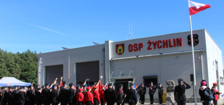 Nowa remiza OSP w Żychlinie 