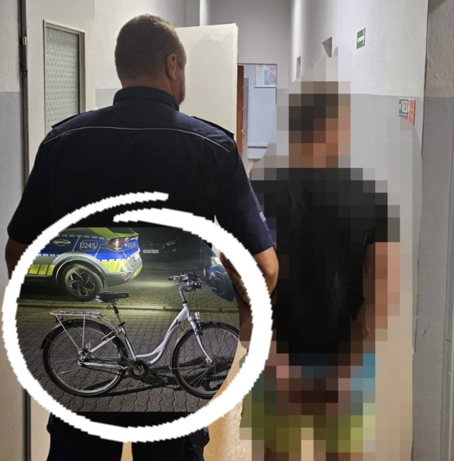Zostawił rower przed restauracją. Złodziej skorzystał z okazji