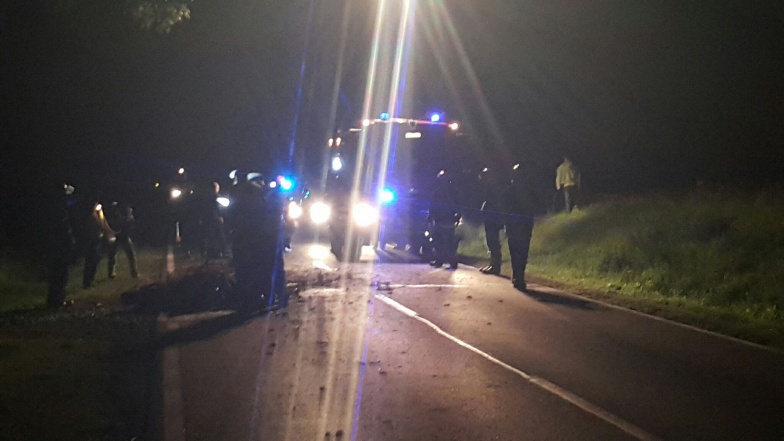 Śmiertelny wypadek na drodze za Wierzbinkiem. Zginął 23-letni motocyklista 
