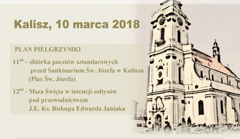 Sołtysi zaproszeni na pielgrzymkę przez wicemarszałka. Ich praca ma wyjątkowy charakter