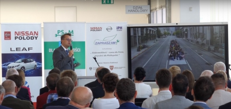 Konferencja "Elektromobilność- Szansa dla Polski, przyszłość dla Wielkopolski" (FILM)
