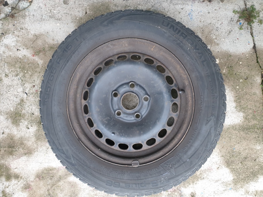 Opony zimowe 195/65/15 + Felgi 5x112 (audi, vw, skoda)