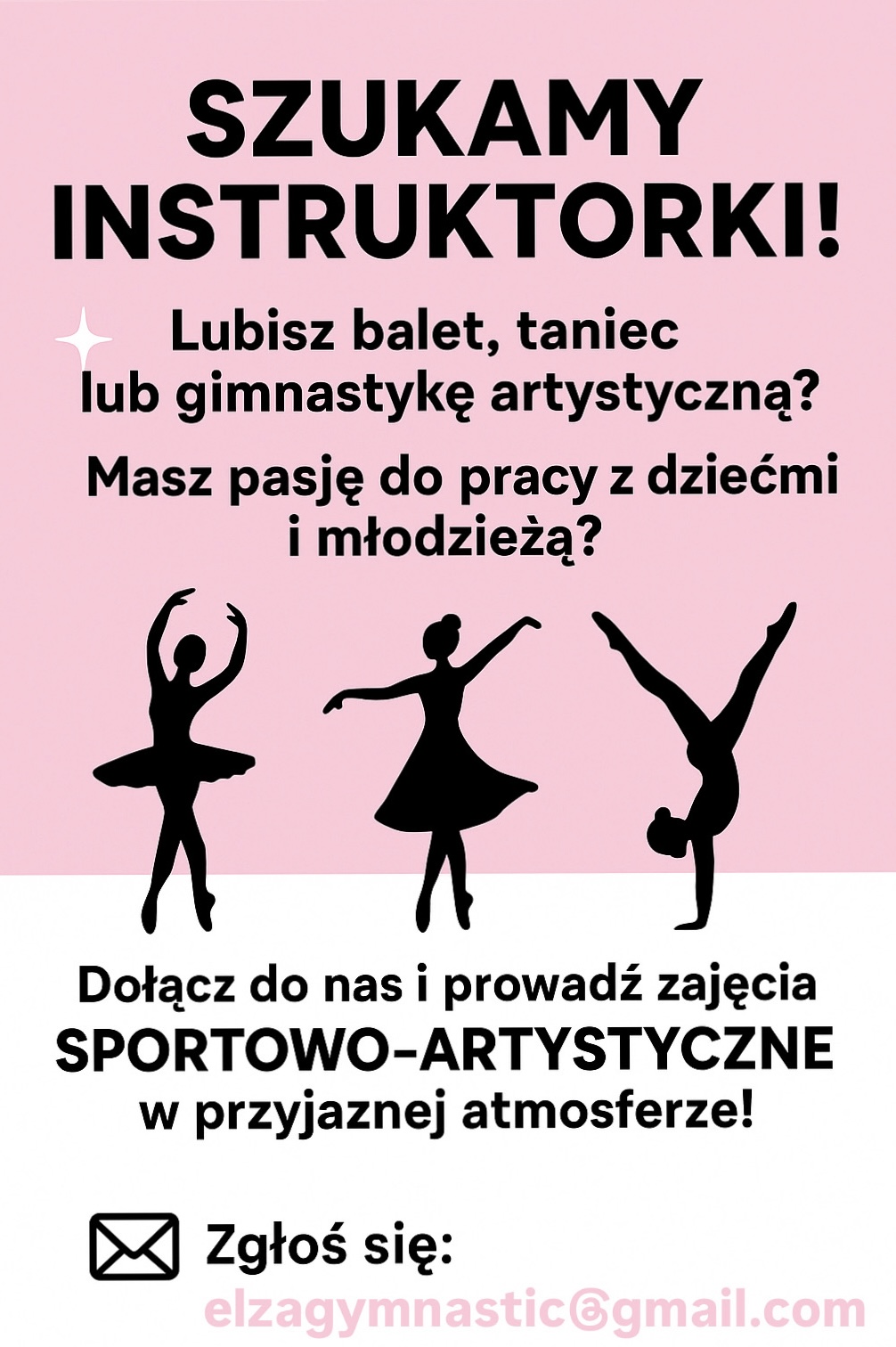 Szukamy instruktorki