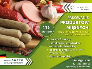 Pracownik produkcji (k/m) bez znajomości języka niemieckiego!