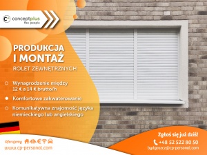 Pomocnik montera markiz i rolet zewnętrznych (k/m) - Niemcy