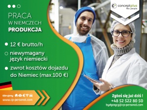 Pracownik produkcji (k/m) - Zwrot kosztów dojazdu!