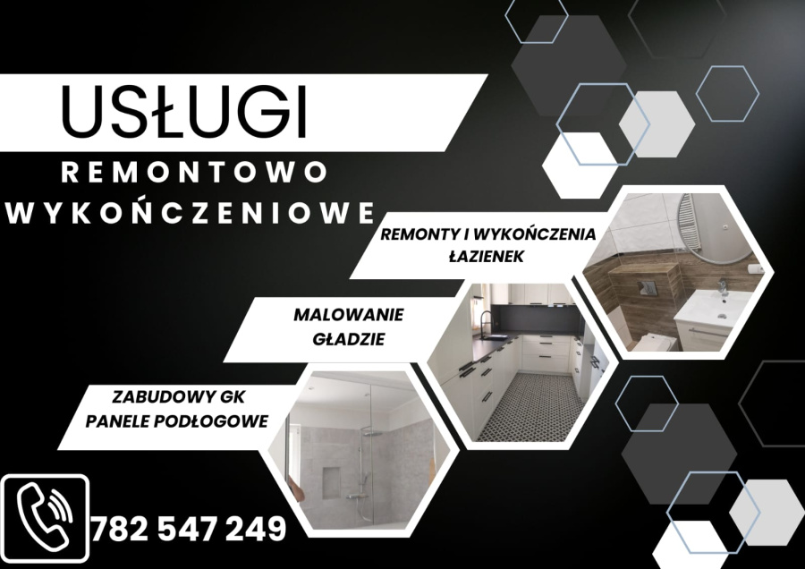 Usługi remontowo-wykończeniowe