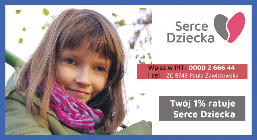 Proszę, przekaż 1 % podatku